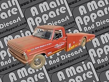 acme/'70 Fordフォード F-350 RAMP TRUCK 1/18 Amazon.com: ModelToyCars 1970 Ford F-350 Ramp Truck - U100