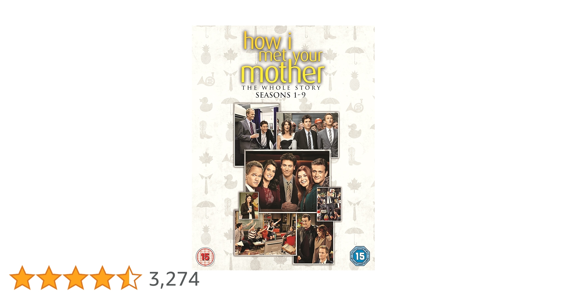 ママと恋に落ちるまで ジョシュラドナー ニールパトリックハリス How I Met Your Mother The Whole Story Season 1-9   28 Discs   NON-USA Format   PAL   Region 4 Import Australia Amazon.com: How I Met Your Mother: The Complete Series