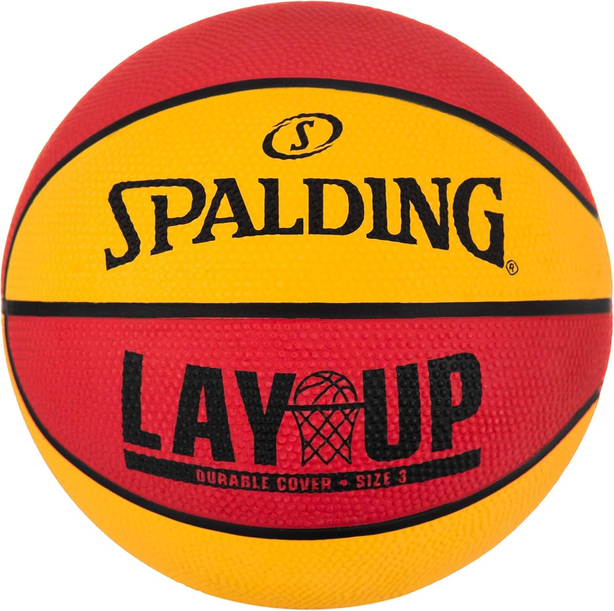 Mini baloncesto Spalding Lay-Up para exteriores de 22"