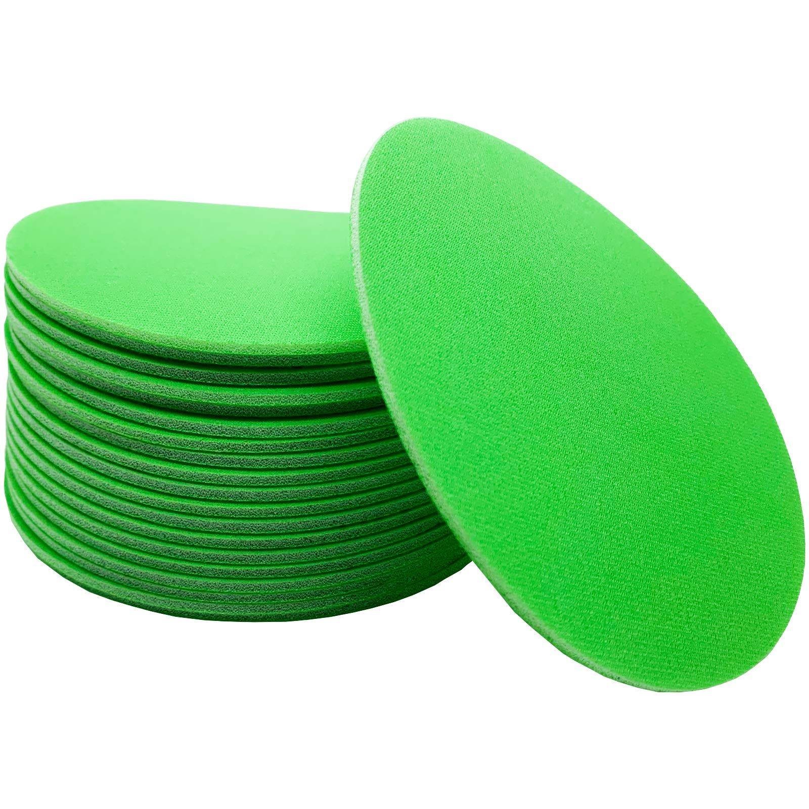 40 lijadoras excéntricas dipoxy con velcro para platos de 150 mm de diámetro