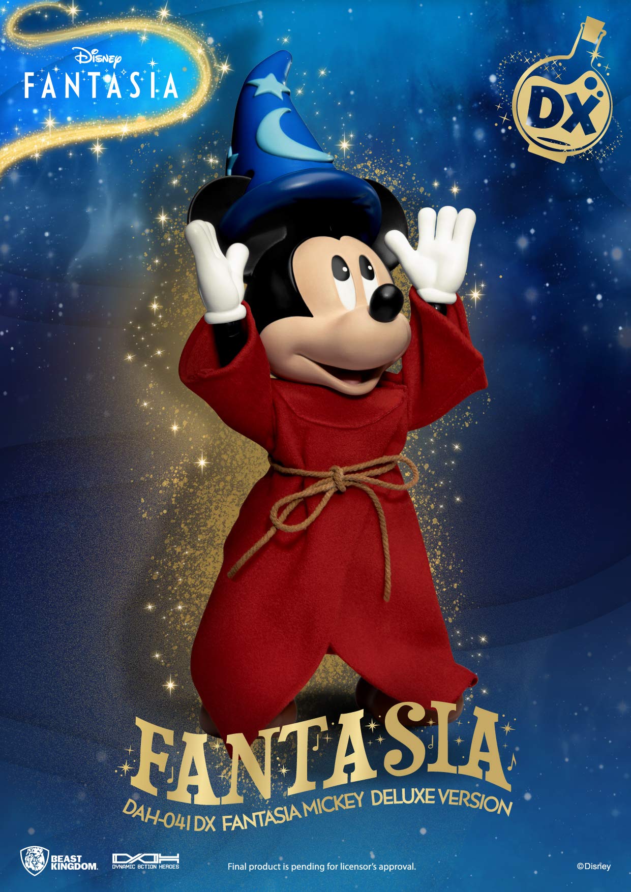 Amazon.com: Beast Kingdom Disney's Fantasia: Mickey DAH-041DX