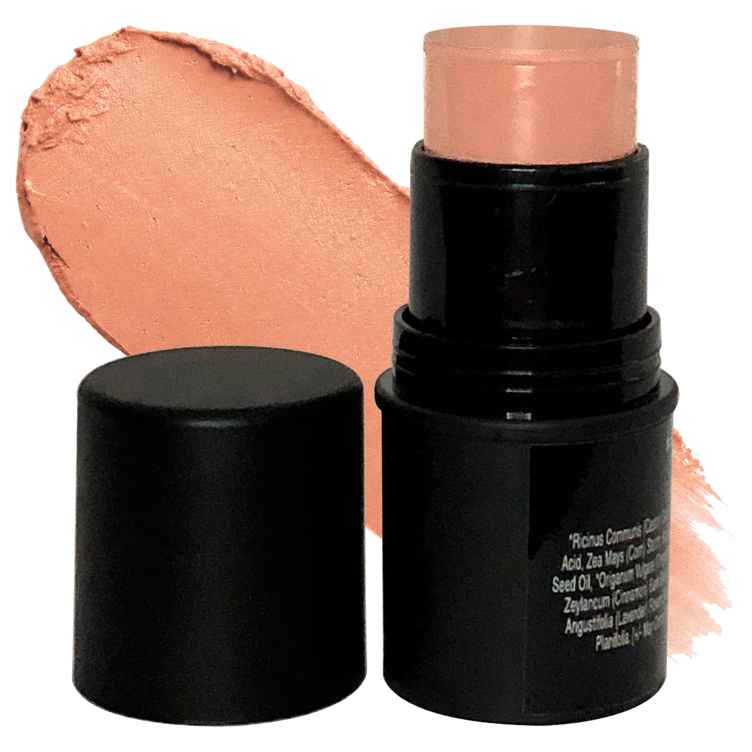 Mom's Secret Natural Organic Cream Blush Stick Cheek Tint, 100% Natural, Vegan, Gluten Free, Cruelty Free, Made in the USA, 0.18 oz. (Pink Frost) Pink Frost 0.18 Ounce (Pack of 1)