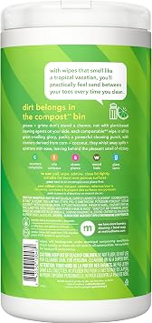 Method Lime & Sea Salt All Purpose Cleaning Wipes, 70 CT