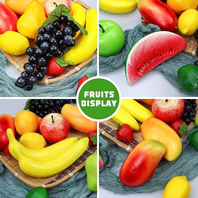 Décor Maison Fruit Faux Ananas En Plastique Réaliste - Ornement Jaune Vert Pour Intérieur