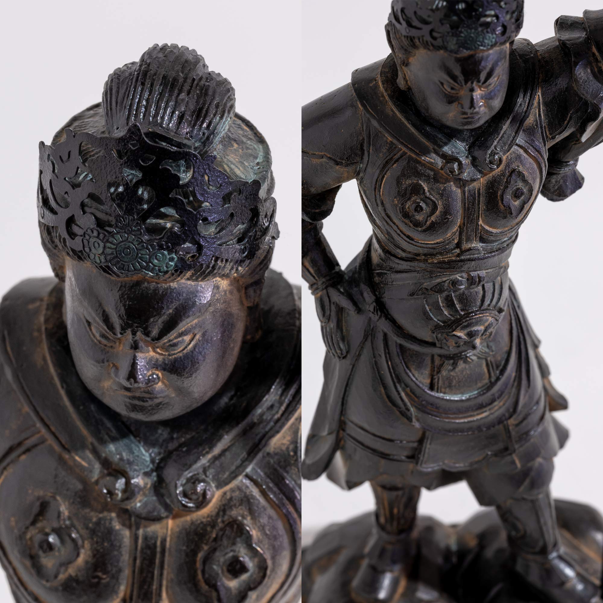 筋肉フィギュア ブロンズ Amazon.co.jp: 武将が愛した仏像 泥足毘沙門天 （銅製：ブロンズ