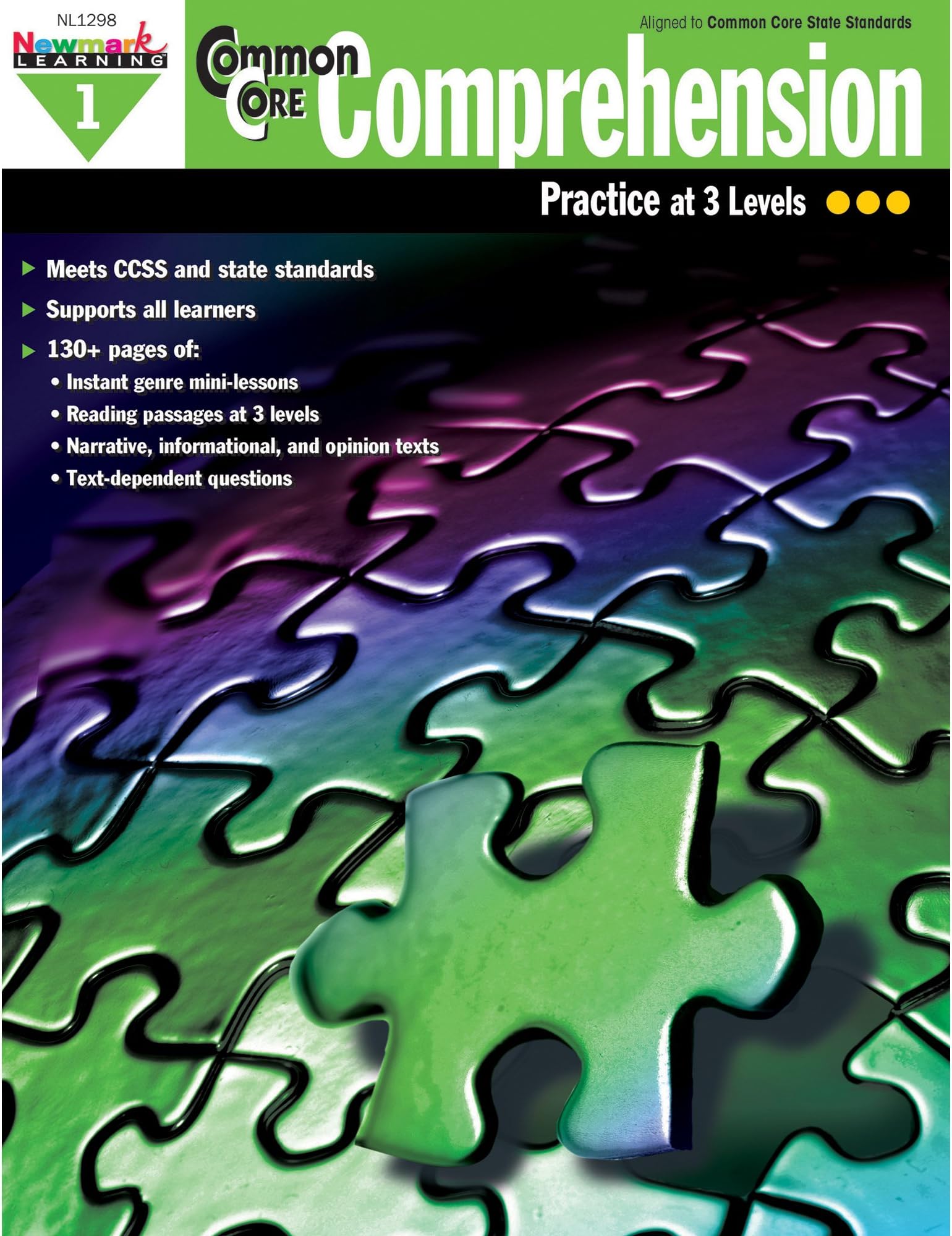 Newmark Learning Grade 1 Common Core Comprehension Aid