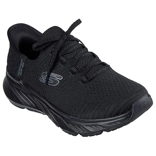 Skechers EDGERIDE Impression, Scarpe da Ginnastica Donna, Black, 41 EU
