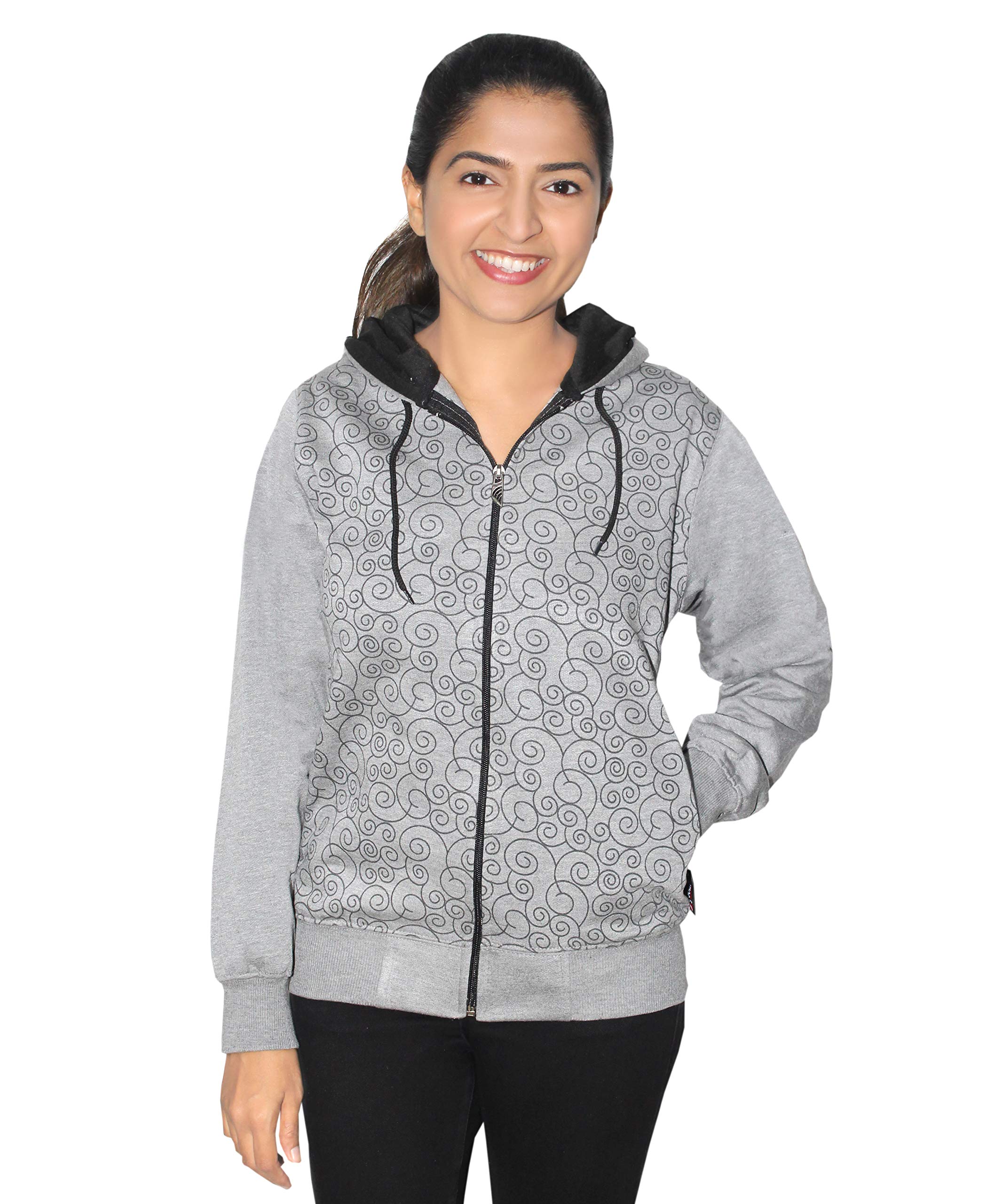 GoodluckSpiralPrint Sweatshirt