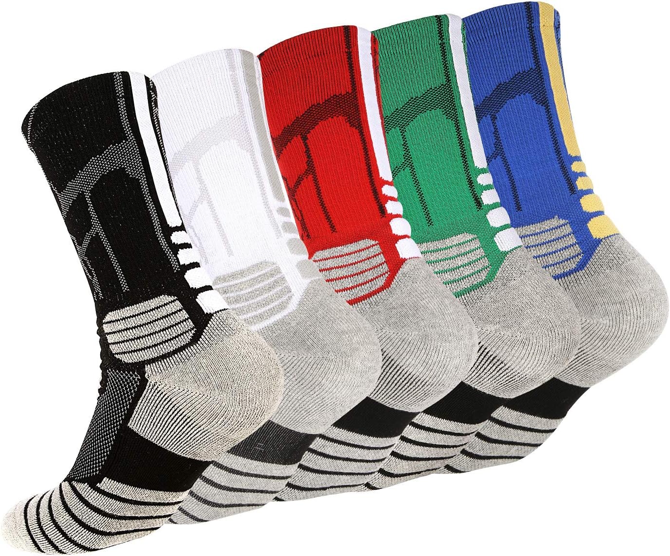 Disile Unisex Adult Basketball Socks basketball socks
