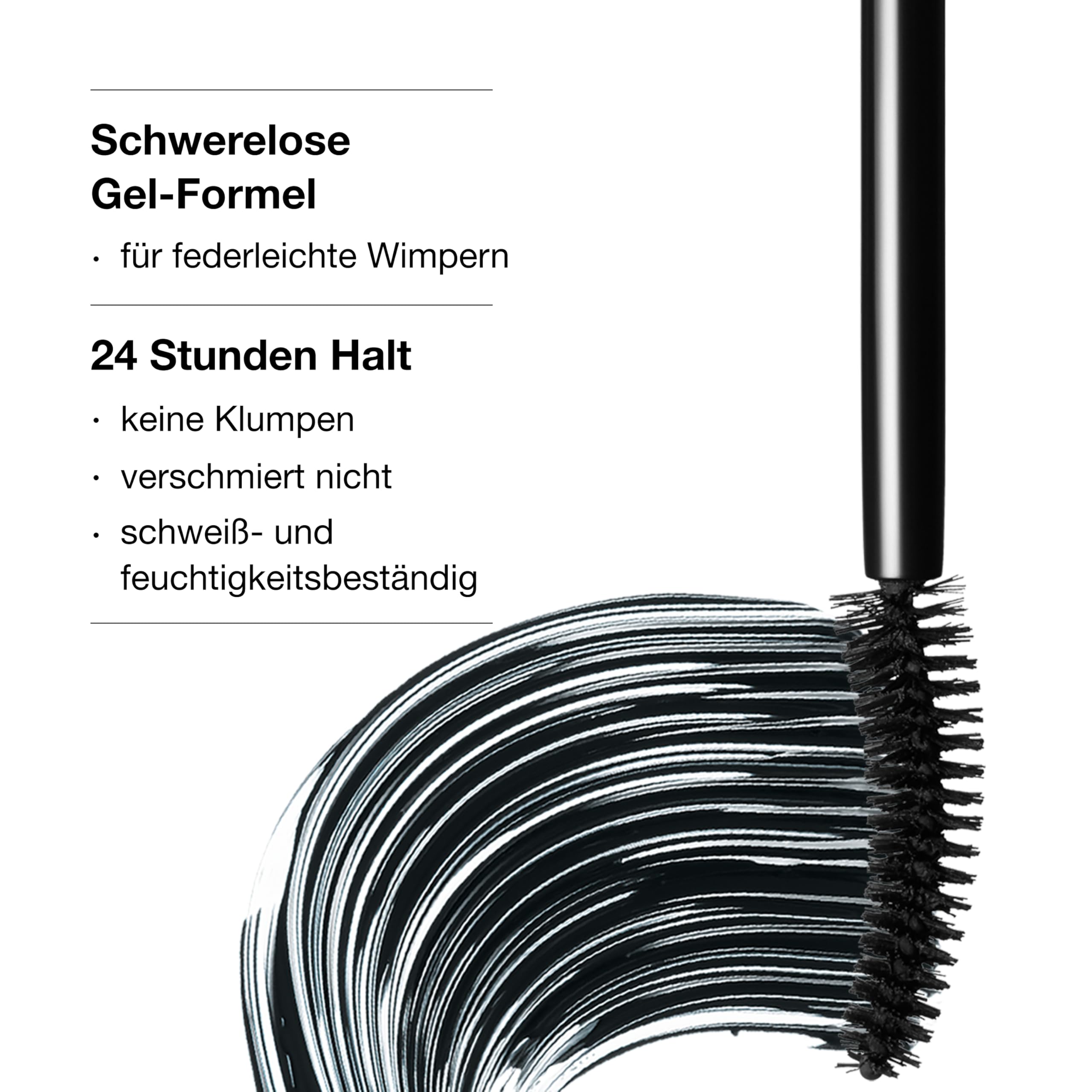 Clinique High Impact™ Zero Gravity™ Mascara | Innovative Tubing Mascara für einen ultimativen Schwung | wischfest + ohne Abblättern + sicher für empfindliche Haut und Augen, 8 ml