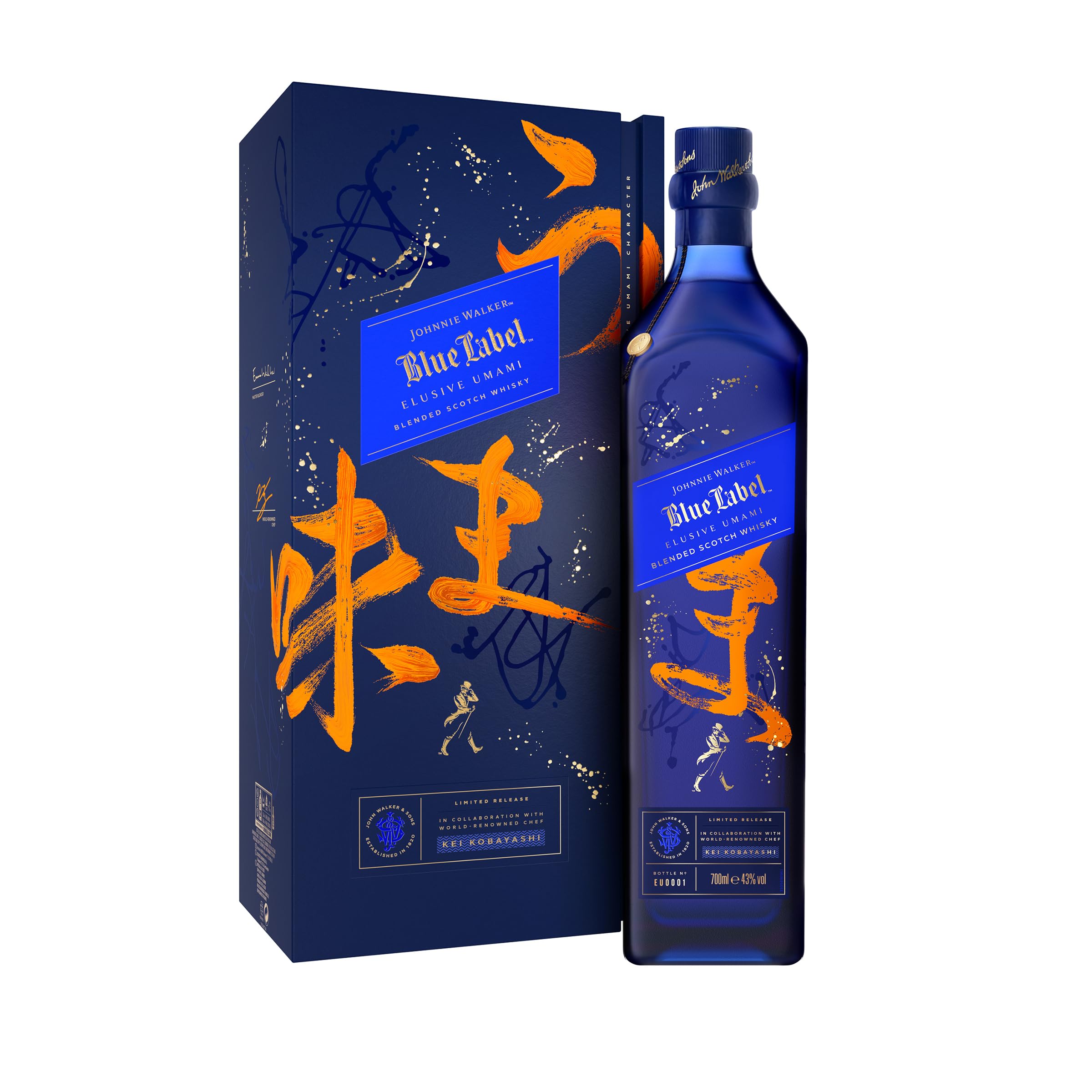 み*ぷ様 Johnnie Walker Blue Label 750ml Johnnie Walker Blue Label Whisky - Elusive Umami, Blended