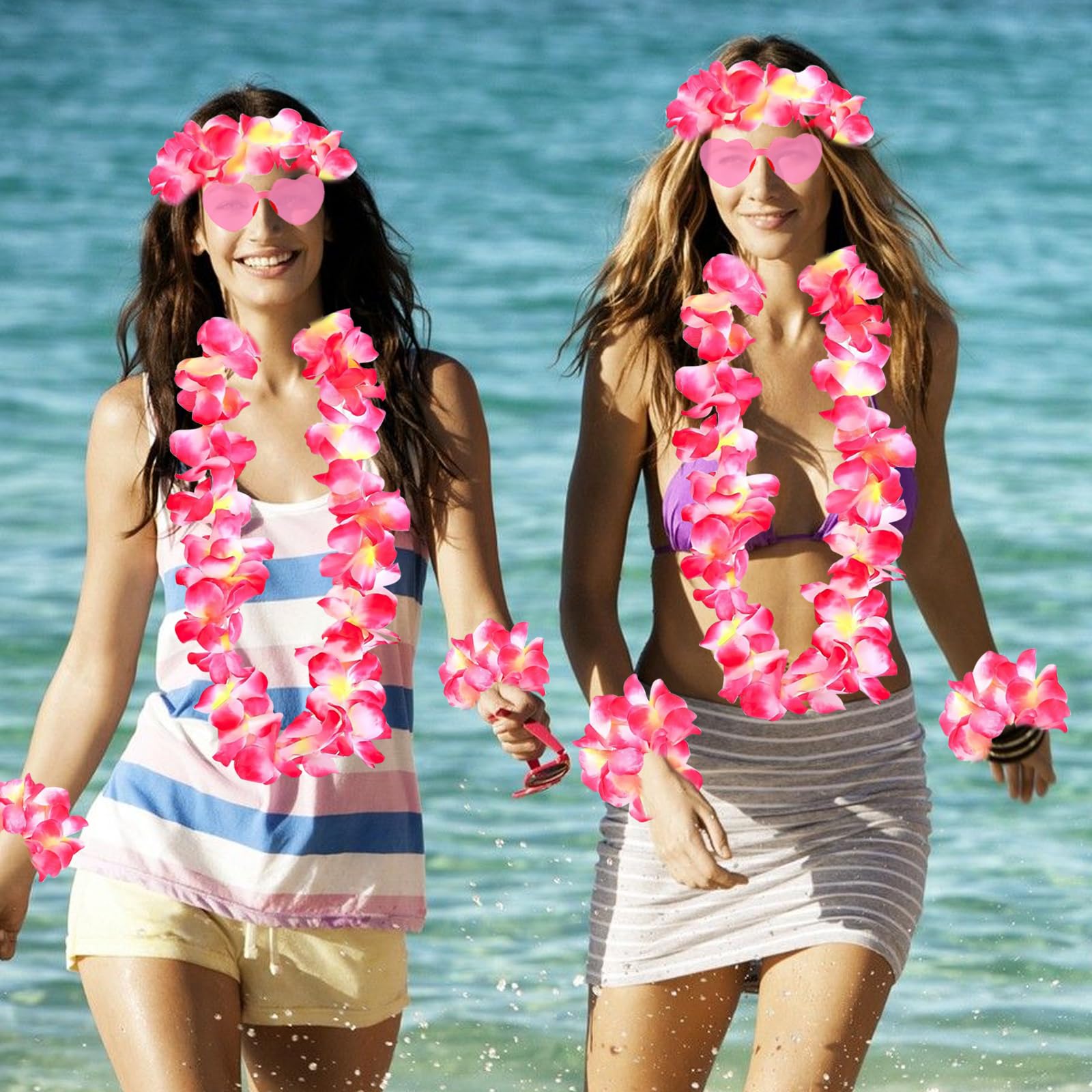 4 Hawaiian Fleurs Guirlande Colliers Hawaien Fleurs Hawaien Lei Luau Fleurs Coloré Colliers,Multicolore Tropical Décoration Plage Mariage Anniversaire Pique-Nique Fête à la Plage Anniversaire 4 Hawaiian Fleurs Guirlande Colliers Hawaien Fleurs Hawaien Lei Luau Fleurs Coloré Colliers,Multicolore Tropical Décoration Plage Mariage Anniversaire Pique-Nique Fête à la Plage Anniversaire