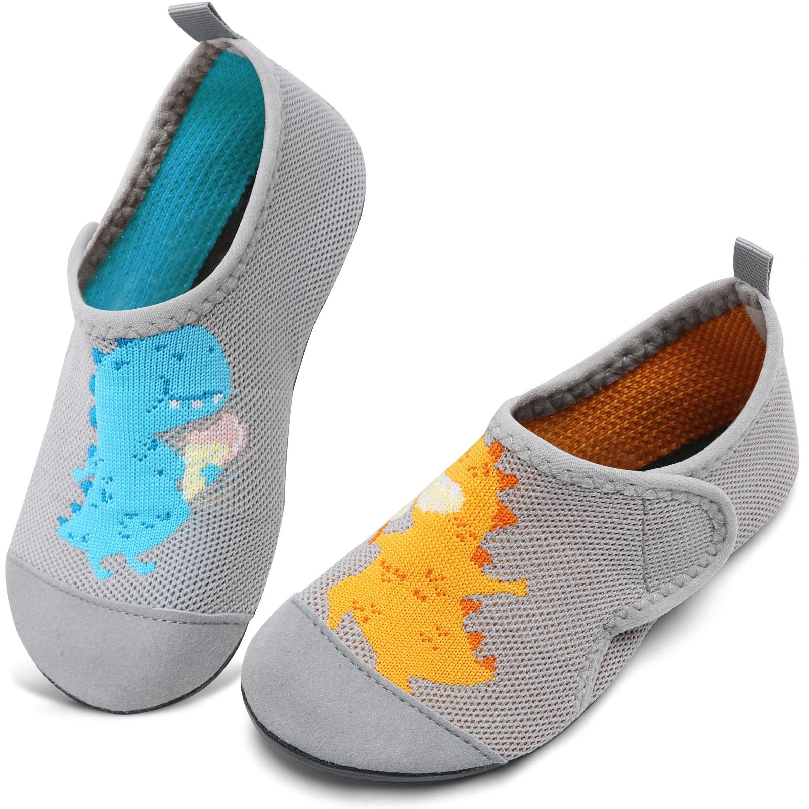 WateLves Pantofole per Bambini Unisex Scarpe a Magli Antiscivolo Ciabatte da Casa per danno la sensazione di camminare a piedi nudi Antiscivolo & Leggero