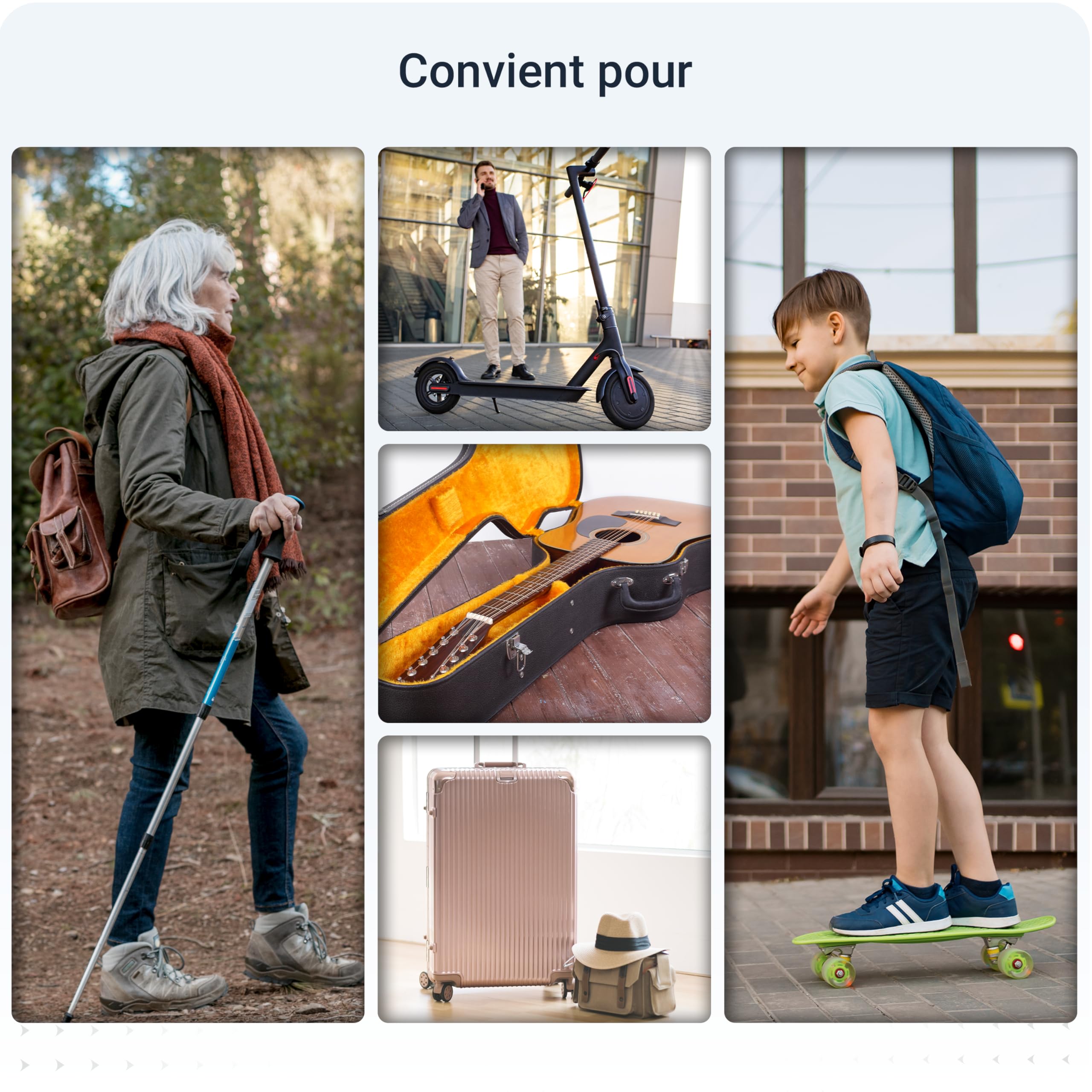 PAJ Easy Finder 4G - Mini Traceur GPS pour Seniors, Enfants et Soins Alzheimer - Bouton SOS, Messages vocaux, localisation en Temps réel - Autonomie Jusqu’à 14 Jours