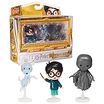 Wizarding World, Harry Potter e il Prigioniero di Azkaban, Mini Personaggi Collezionabili, Set da 3 Personaggi, Patronus, 6+ Anni
