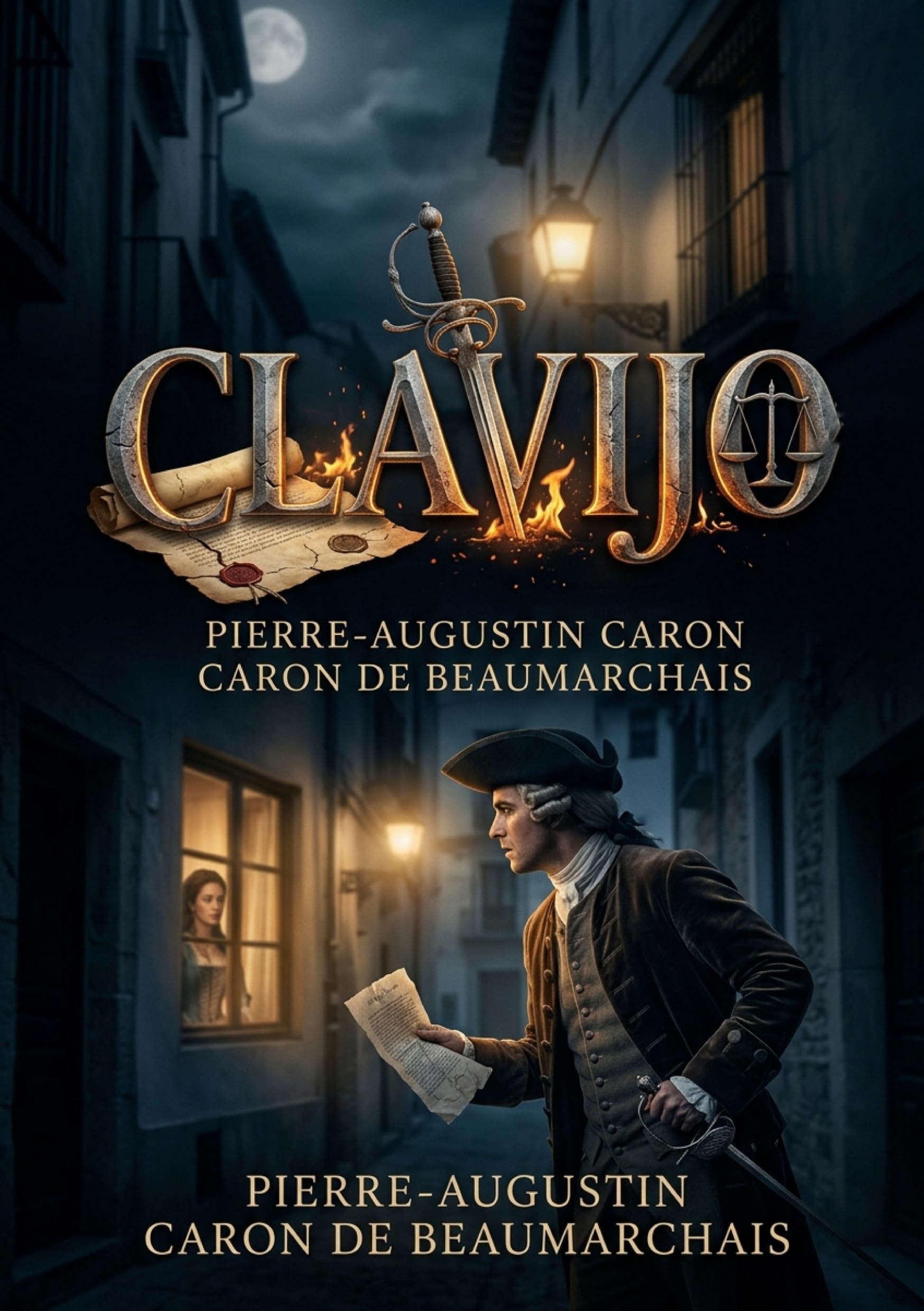 Clavijo: Le récit de l'aventure espagnole de Beaumarchais, un fragment autobiographique transformé en drame par Goethe.