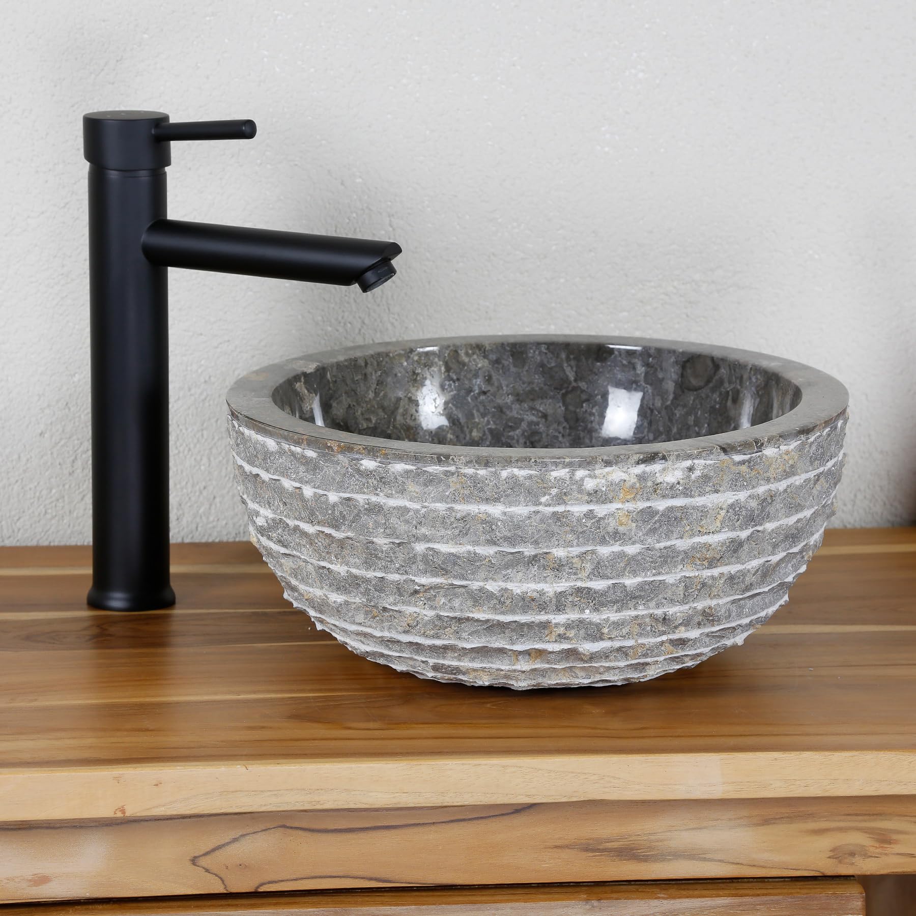 Lavabo de mármol Marika Gris