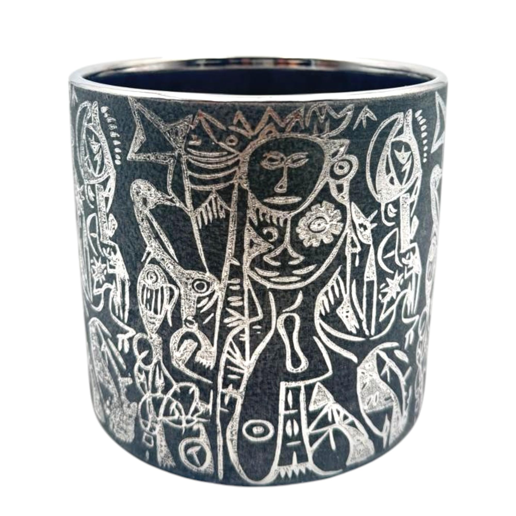 Sand & Gold Ceramic Pot - Home & Office Decor -13 Sand & Gold Ceramic Pot - Home & Office Decor -13