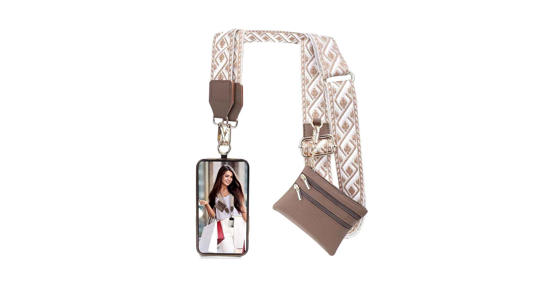 小物 A&G Chained Cross Strap A&G エーアンドジー マルチ クロス ID クラシック チェーン
