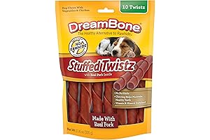 DreamBone Stuffed Twistz: A Tail-Wagging Twist on Rawhide-Free Chews