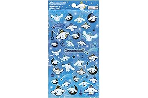 Sanrio Cinnamoroll Pet Sticker Seal 1 Sheets 44 Pcs Decorative Scrapbooking Supplies Stationery