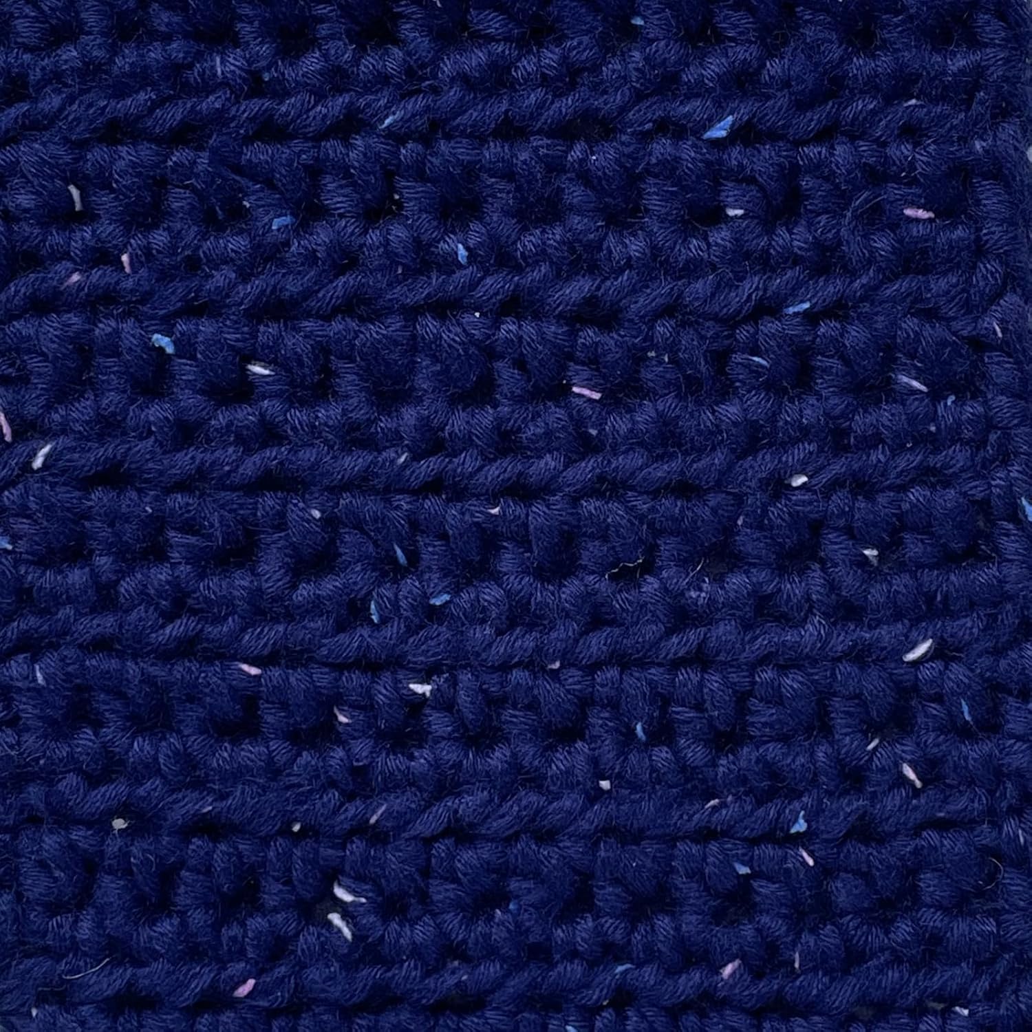 Tweed Twinkles Bulky Acrylic Yarn for Crocheting, 2-Pack (400Yds / 400G), Free Patterns - #5 Weight Chunky Tweed Yarn for Knitting - Dark Blue