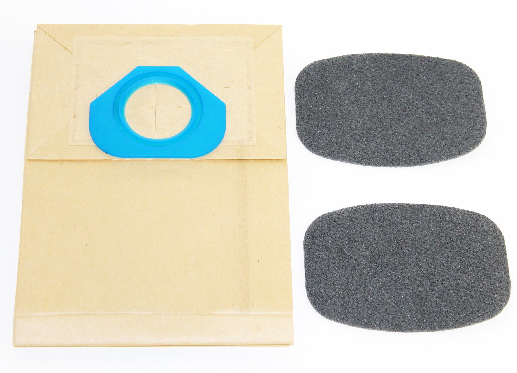 Sparegetti® 10 x Nilfisk Compatible 82095000 Vacuum Bags, 2 Filters G90,GA70/GM80/GS80/90