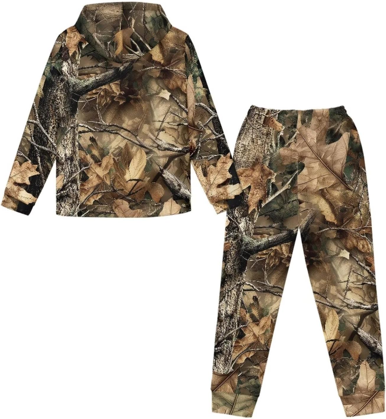 Dreaweet Sweatsuit Set for Boys Girls Size 5-12 Kids Hoodie Sweatshirt and Sweatpants Set Fall Casual Going Out Outfits