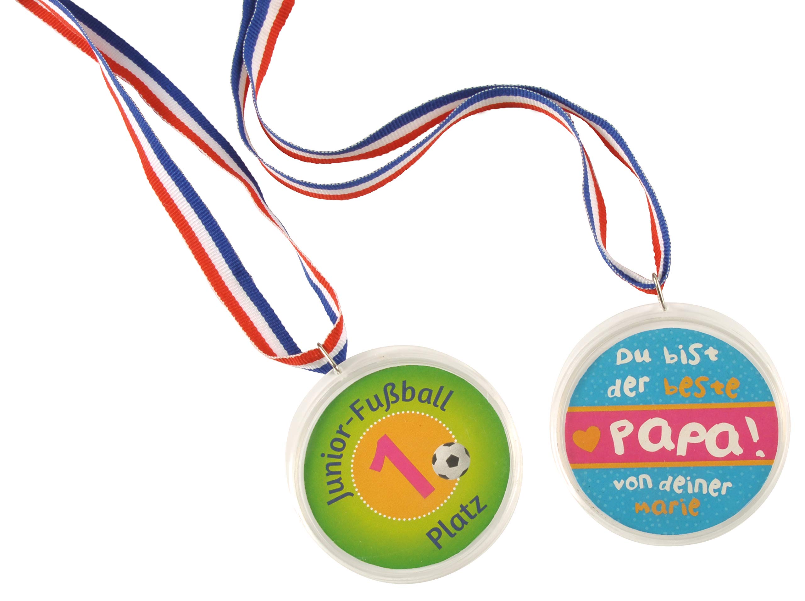 EDUPLAY Kunststoff-Medaille Mit Motiv-Fach Zum Selbstgestalten
