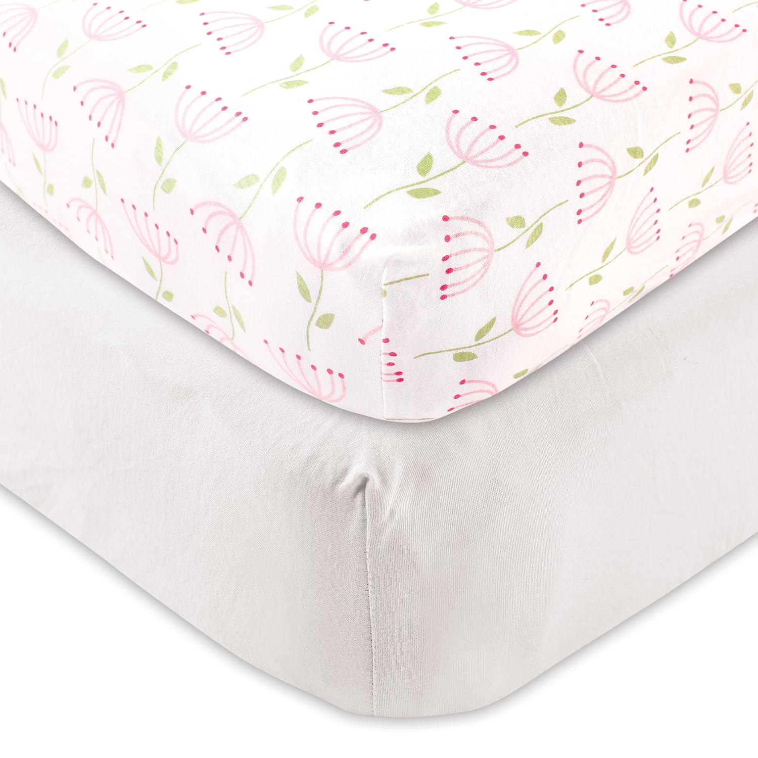Organic Fitted Crib Sheet 4-Pack