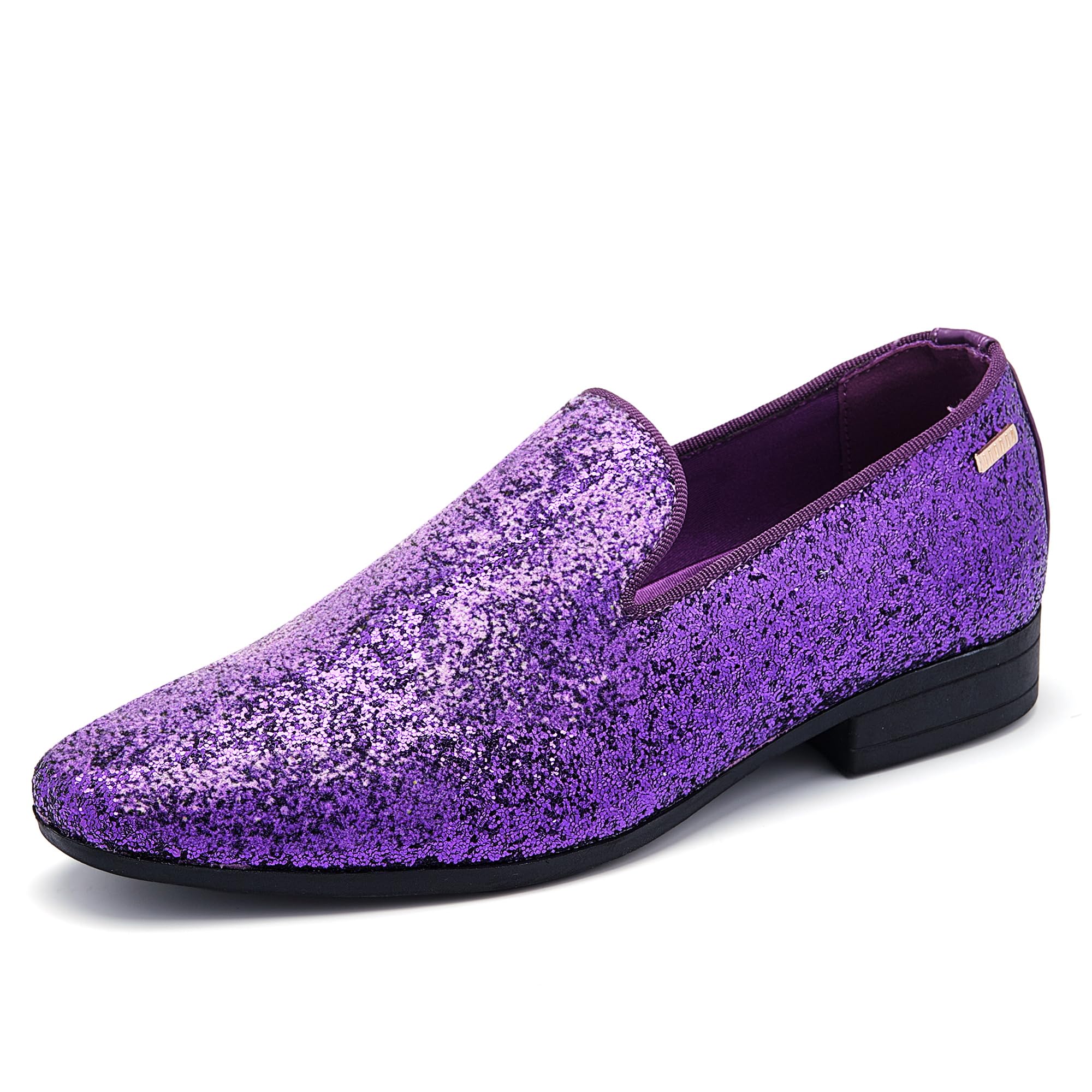 UUBARIS Mens Dress Loafers Tuxedo Suit Slip on Shoes