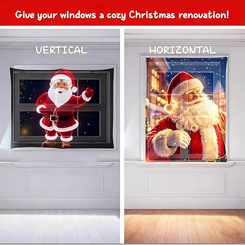 Miniatura 4 de Proyector trasero holográfico de Halloween de 50 x 89 pulgadas, pantalla de película con holograma, proyector trasero, para interiores y exteriores,