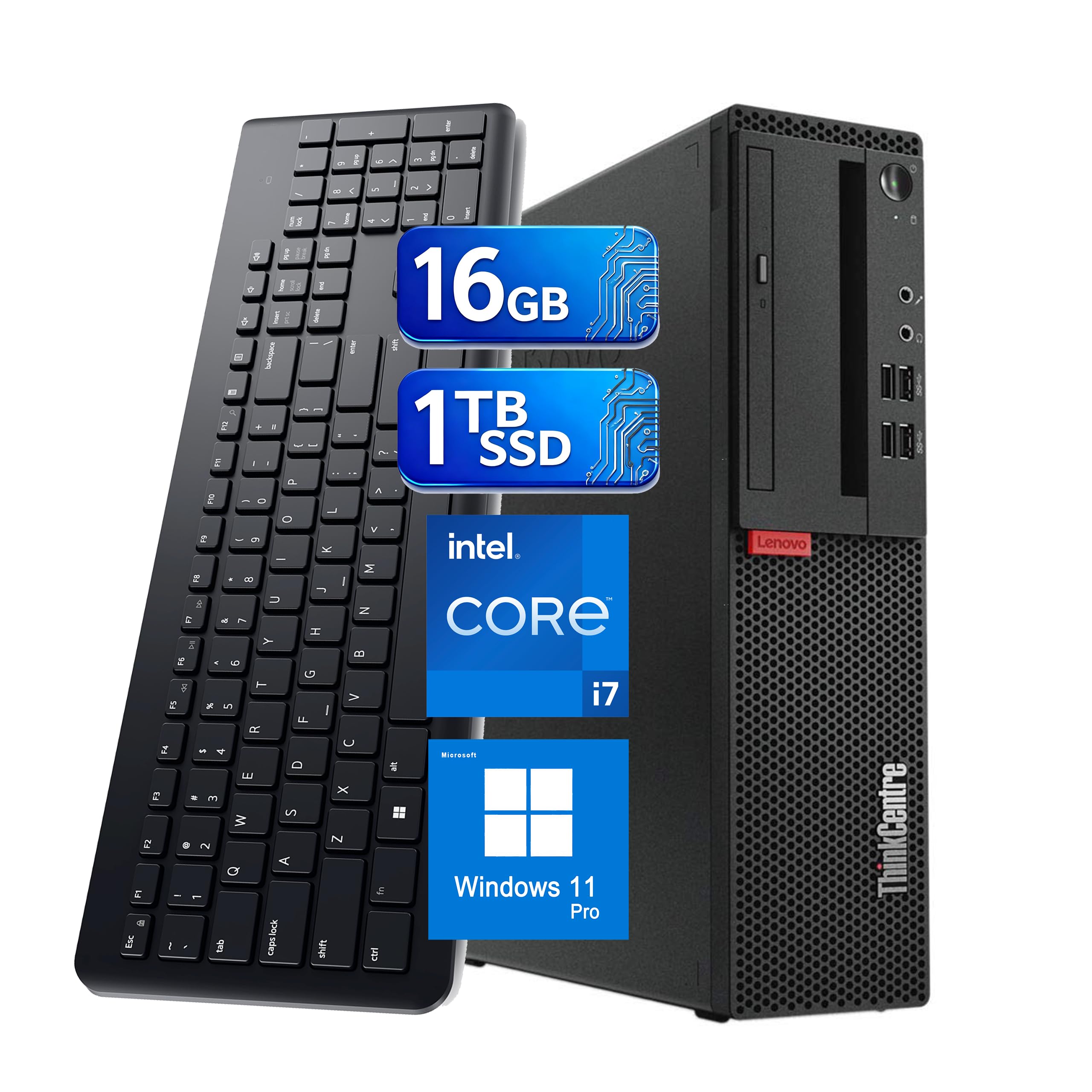 Amazon.com: Lenovo ThinkCentre SFF Desktop M710s PC Win11, Intel