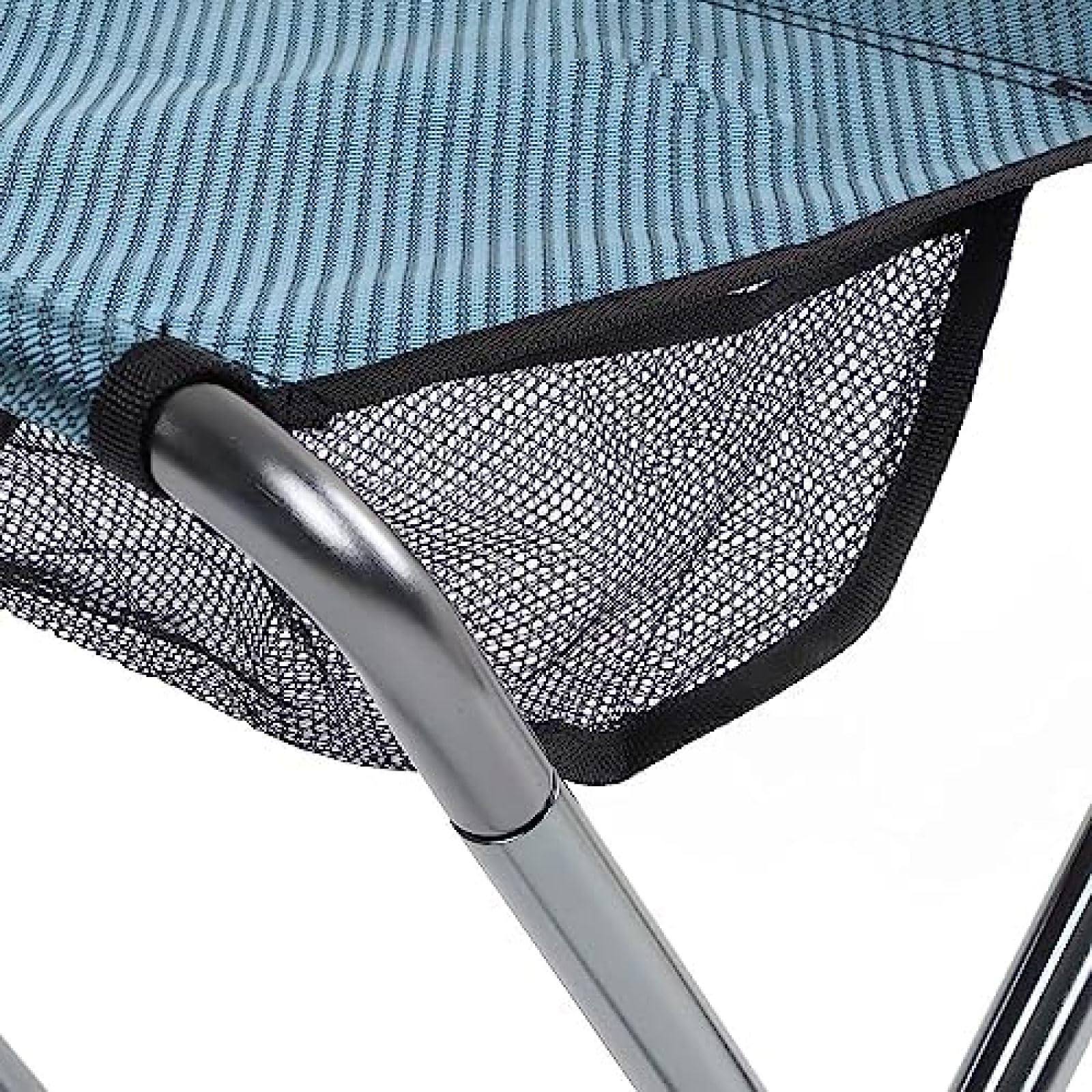 Sgabello telescopico Sgabello pieghevole Sgabello da campeggio, Sgabello pieghevole portatile con carico di 150 kg Antistrappo per viaggi all'aperto,Blue