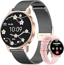 Sponsored You’re seeing this ad based on the product’s relevance to your search query.Learn more about this advertisement 2025 Women's Smartwatch with SIRI/ET/HR, 1.27 Inch TFT Full Touch Screen Smart Wake with Phone Function Heart Rate Monitor Menstrual Cycle IP68 Sleep Monitor Calories Fitness Tracker iOS Android