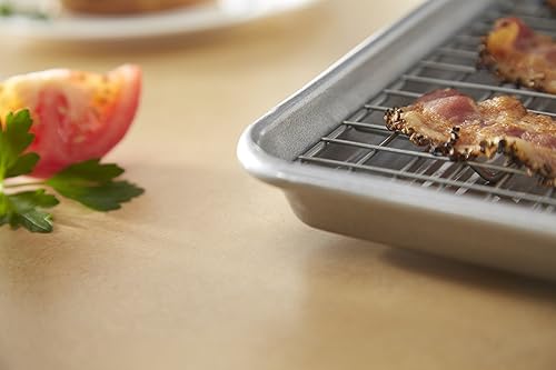 Miniatura 4 de USA Pan Estante de enfriamiento antiadherente para hornear XL acero inoxidable