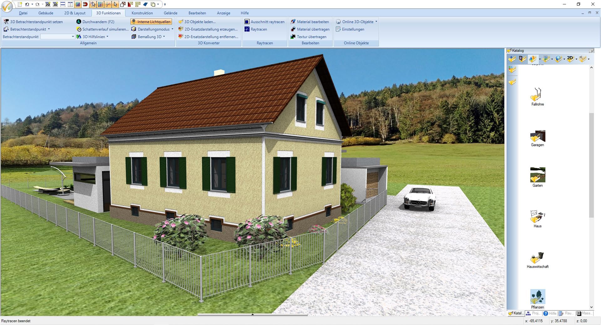 3D CAD 14 Professional - Software für professionelle Bau- und Haus-Planung in 3D und 2D mit Elektroplanung für Win 11, 10