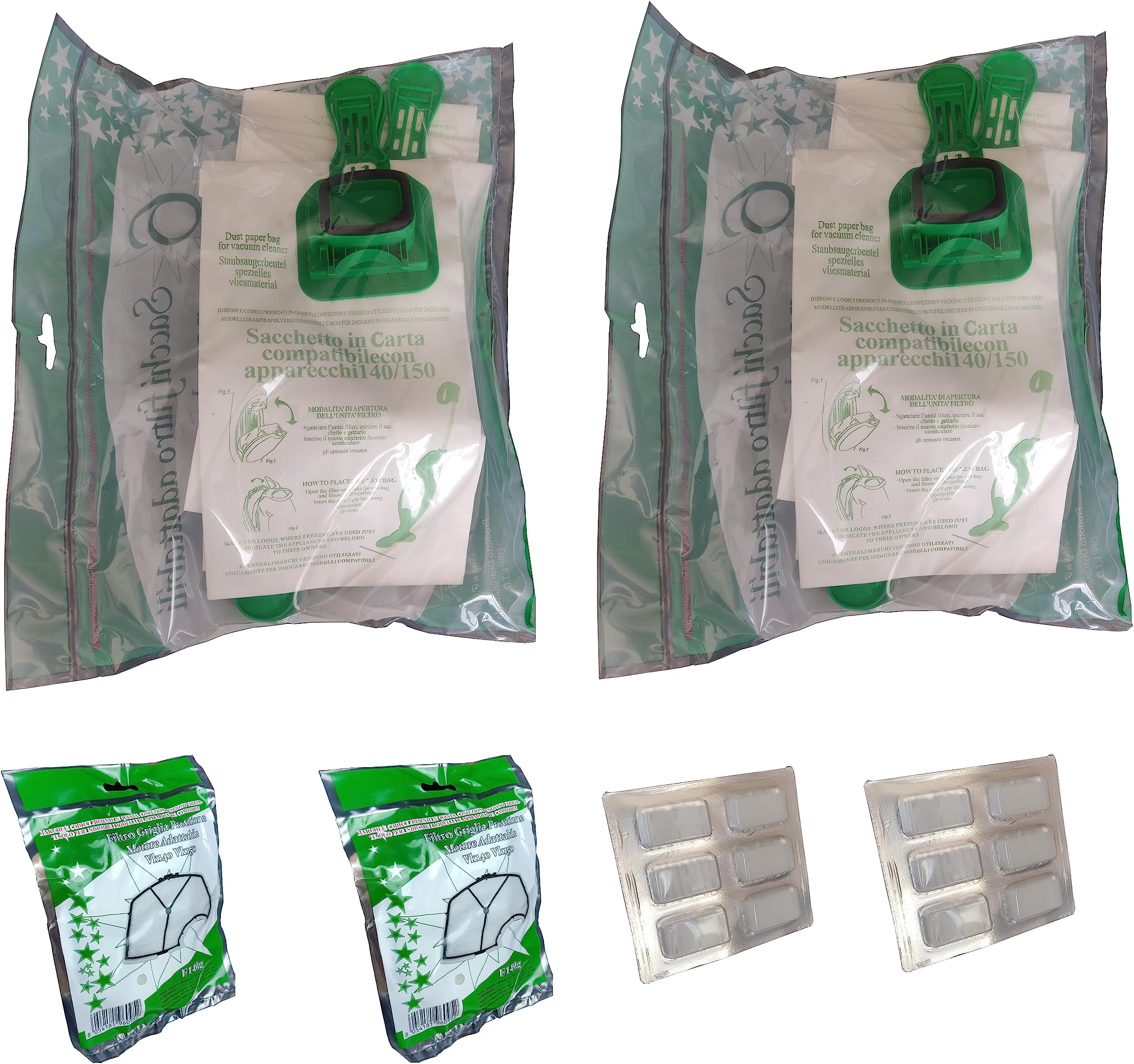 Sacchetti Folletto Vk 120/121 A 4,50 - Foto 4