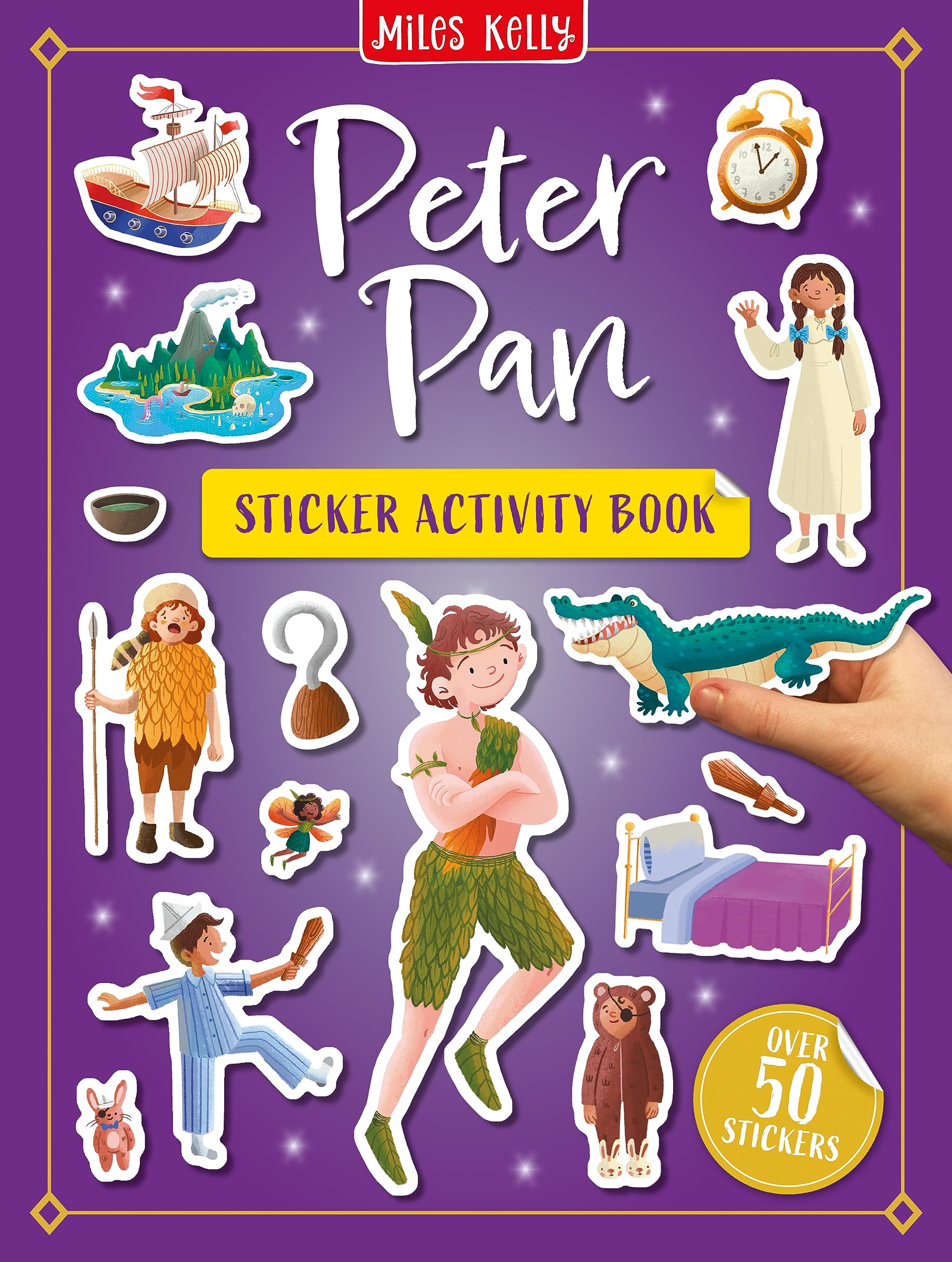 Peter Pan Sticker Activity Book: A Fun Activity Collection for Kids Aged 5 and Up