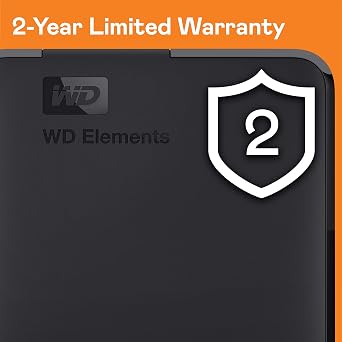 WD 1.5 TB Elements Portable External Hard Drive - USB 3.0, Black