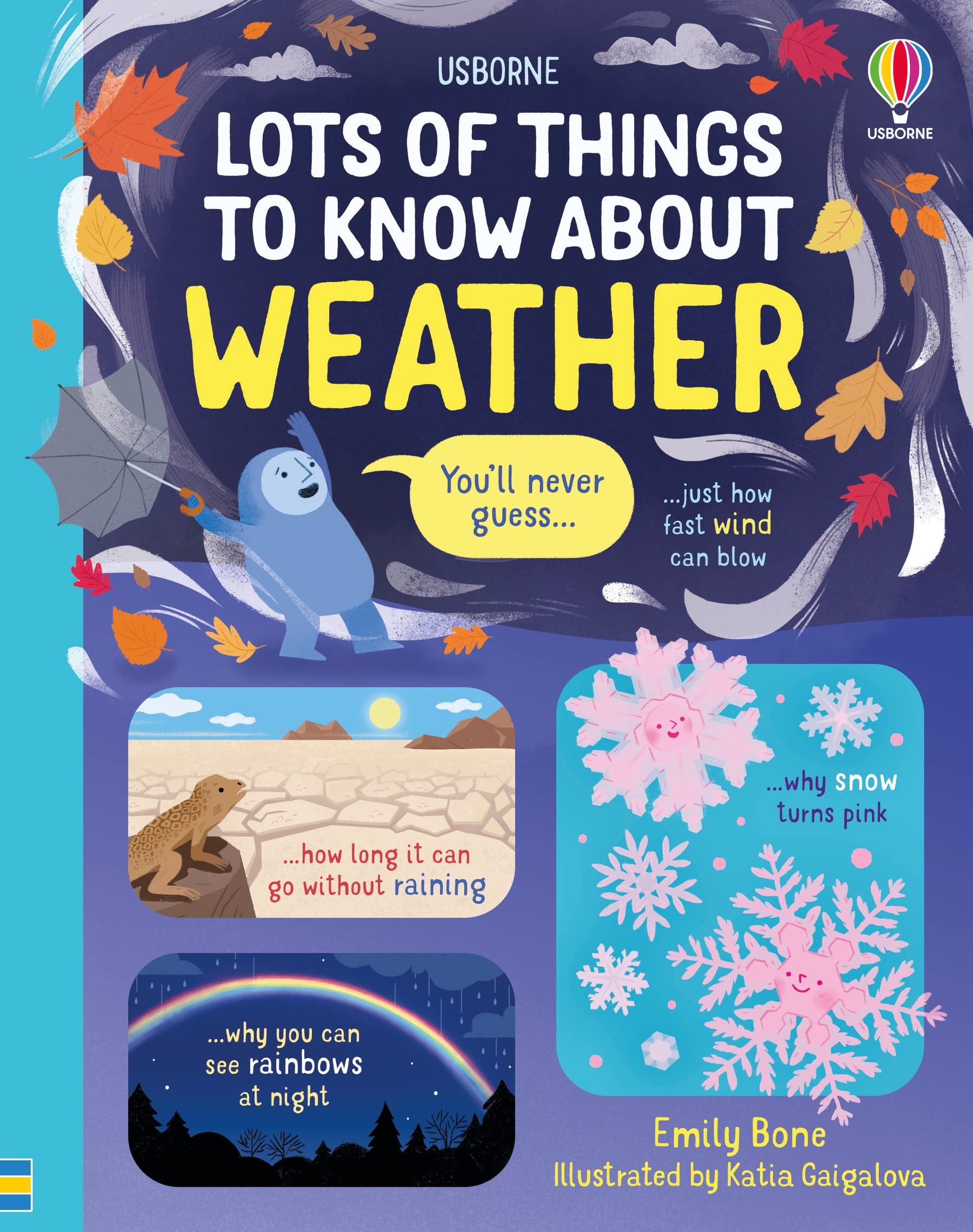 Lots of Things to Know about Weather Hardcover – Big Book, 8 June 2023