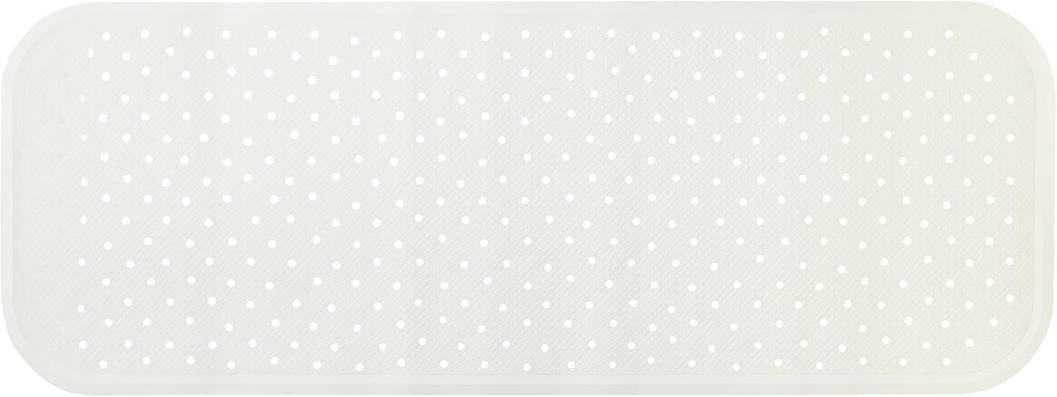 Bathtub mat Long White BW-023 to prevent Waizusuberi (japan import)