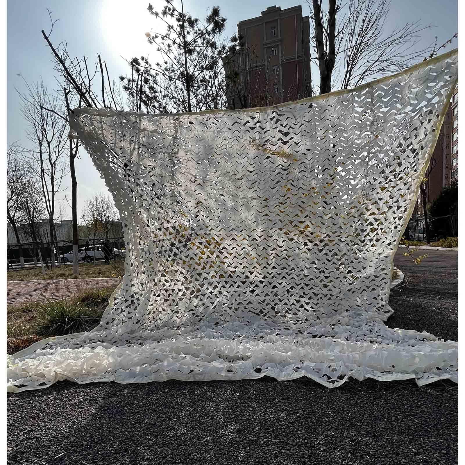 Red De Camuflaje Beige, 2x4/3x5/4x4/4x6/5x6m Malla De Camuflaje Exterior, Red De Camuflaje Militar para Protección Solar/Sombra/decoración, Accesorios Camuflaje,Beige-7x8m(23 * 26.2ft)
