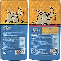 Vista 2 de Honey I'm Home Paquete variado de golosinas y golosinas masticables para perros con revestimiento de miel