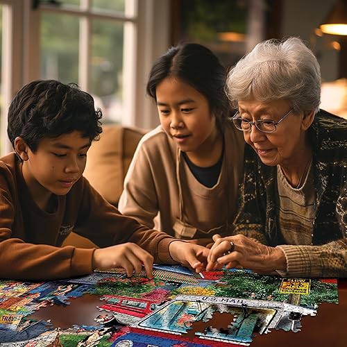 Miniatura 5 de White Mountain It's The Mailman - Rompecabezas para adultos de 1000 piezas para el verano