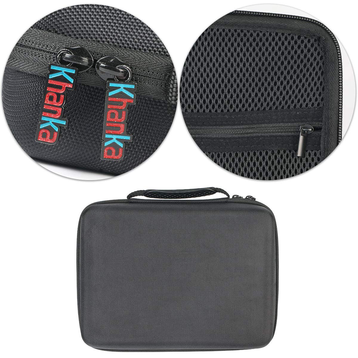 Khanka Twarda torba do przechowywania do przenośnego odtwarzacza DVD WONNIE 10,5". (tylko obudowa)
