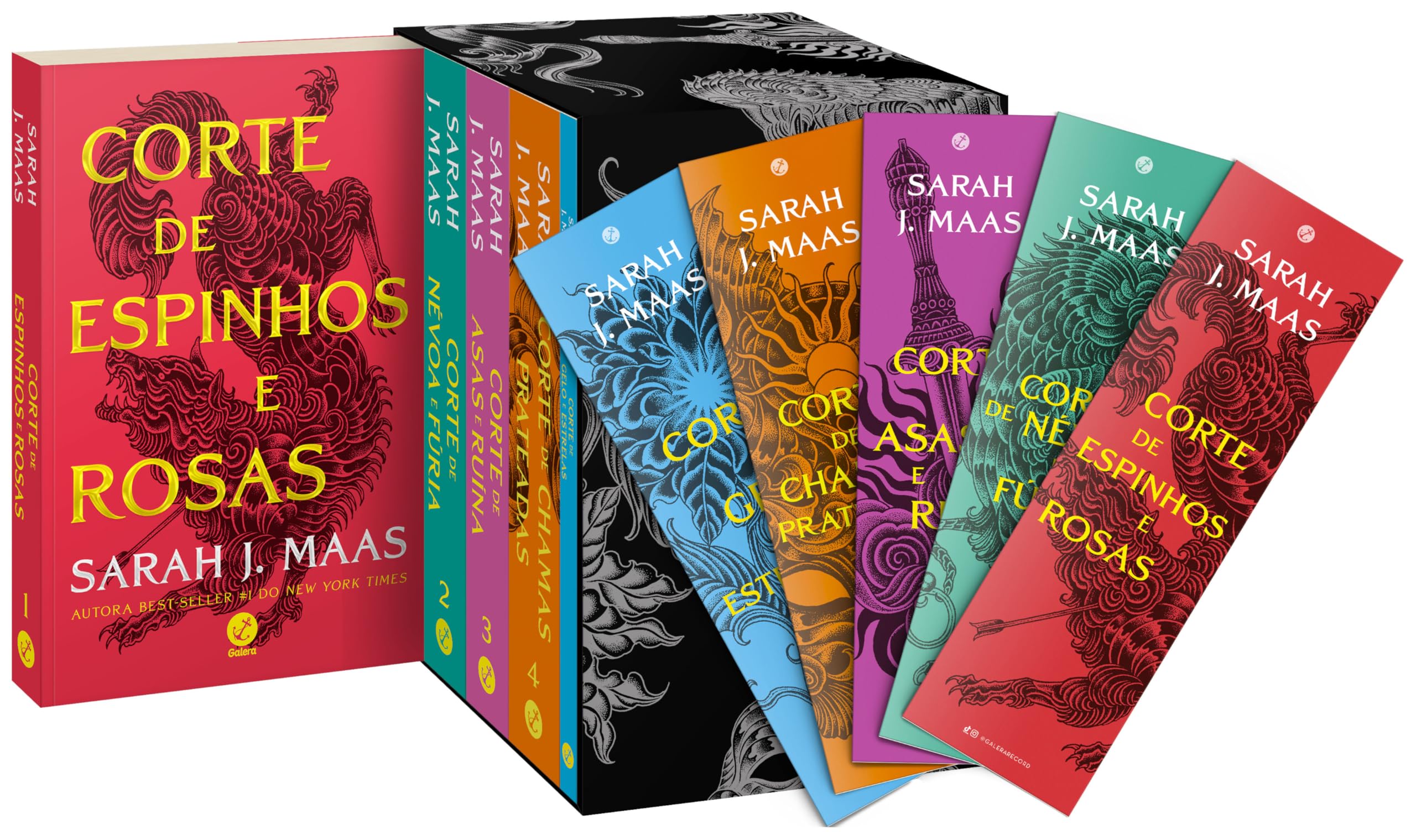 Box Corte de espinhos e rosas (Novas capas) - Acompanha marcadores ...
