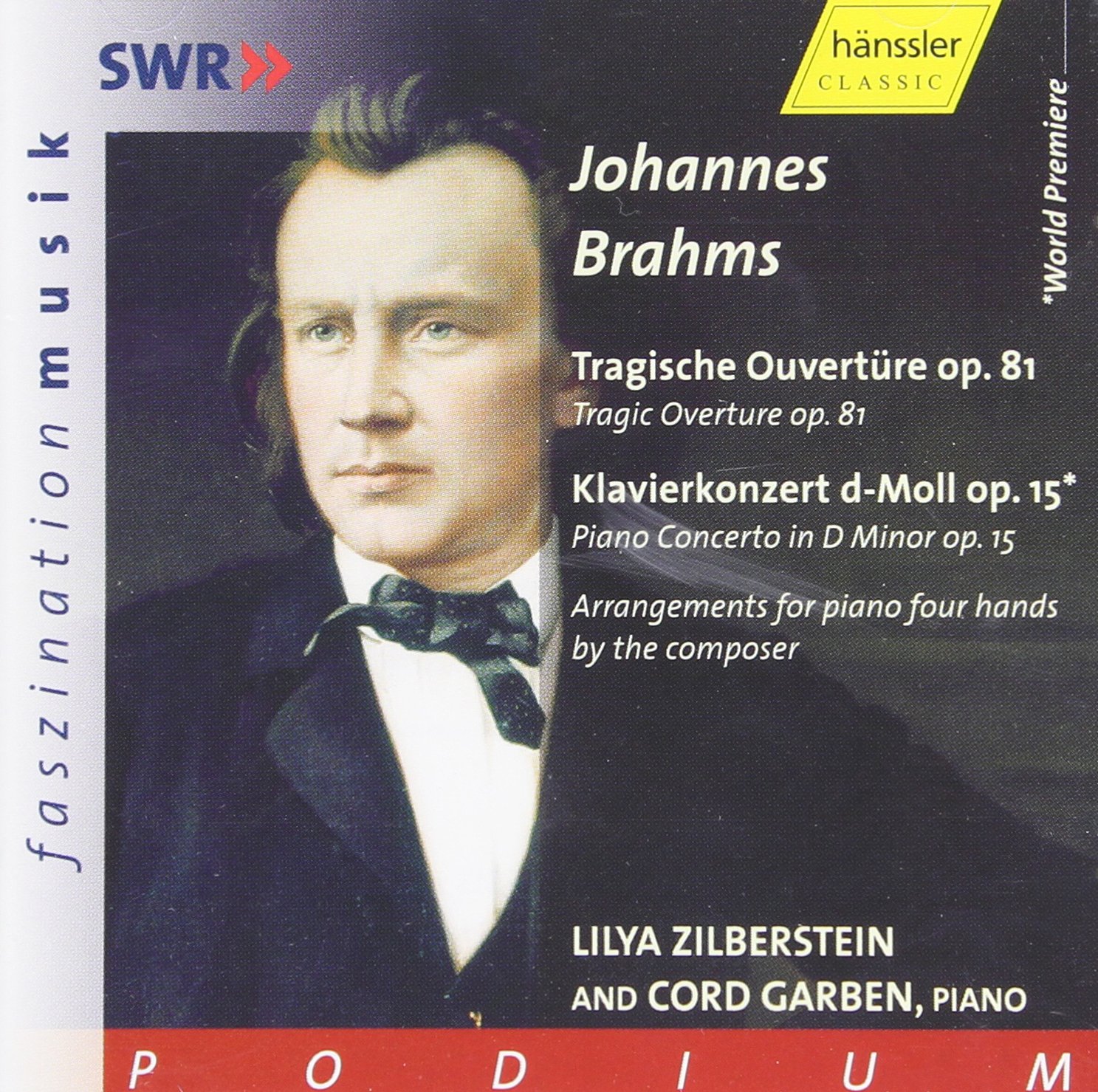 BRAHMS: TRAGIC OVERTURE, OP. 81 / PIANO CONCERTO I