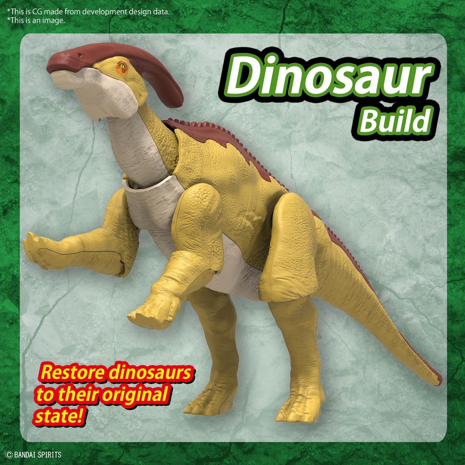 Bandai Hobby - Plannosaurus - #09 Parasaurolophus Dinosaur Model Kit