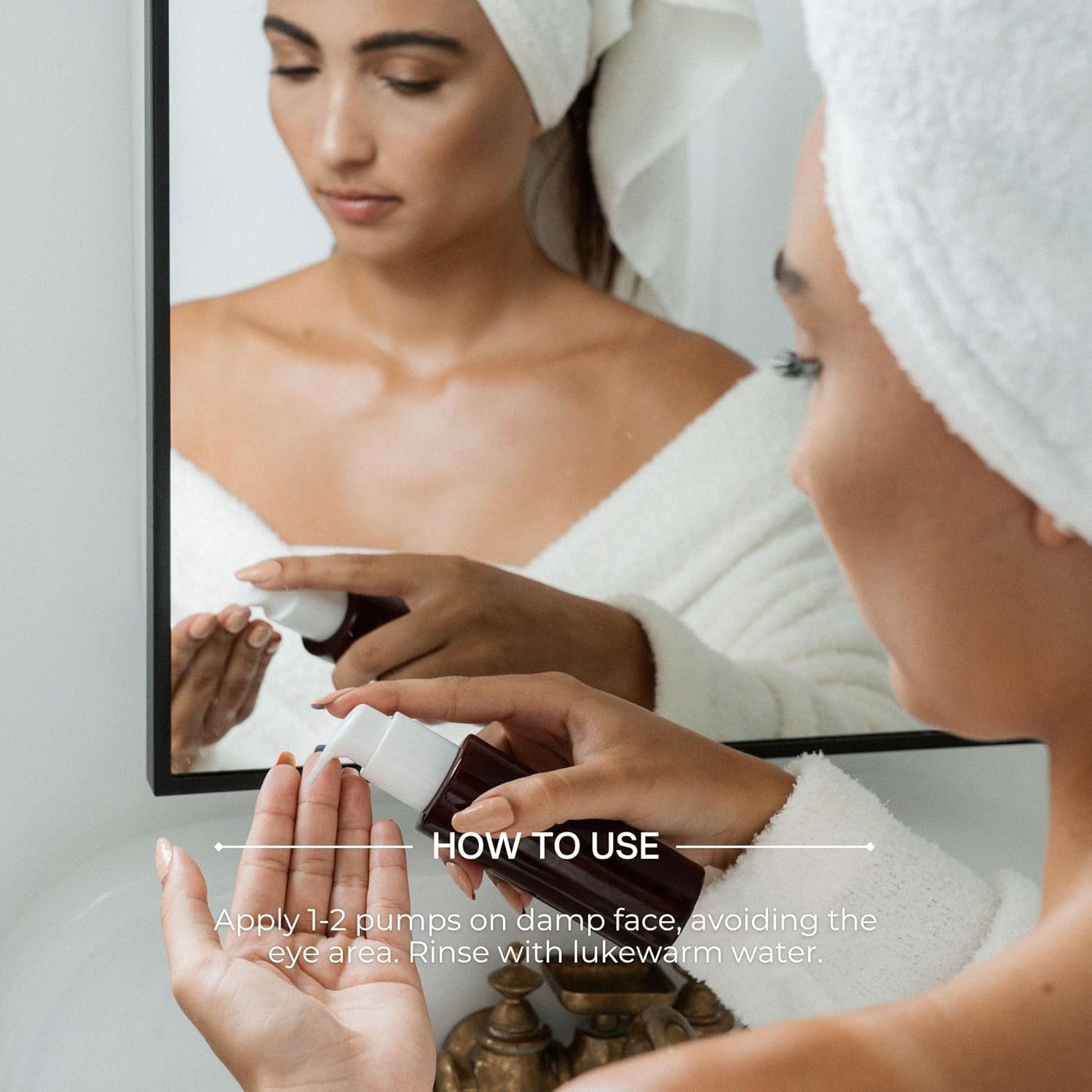 FITGLOW Beauty Vitamin Detox Cleanser | Balancing Gel Face Wash with Vitamin C & Charcoal | Pore Purifying for Clear Smooth Skin | Antioxidant-Rich Makeup Remover | Detoxifying Facial Cleanser, 120ml - Image 4